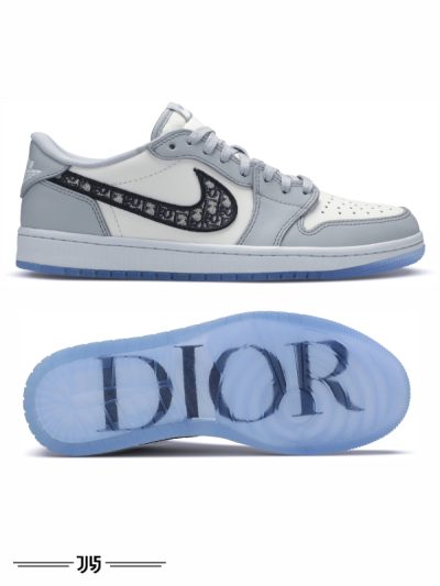 کتونی مردانه Nike Air Jordan 1 low Dior