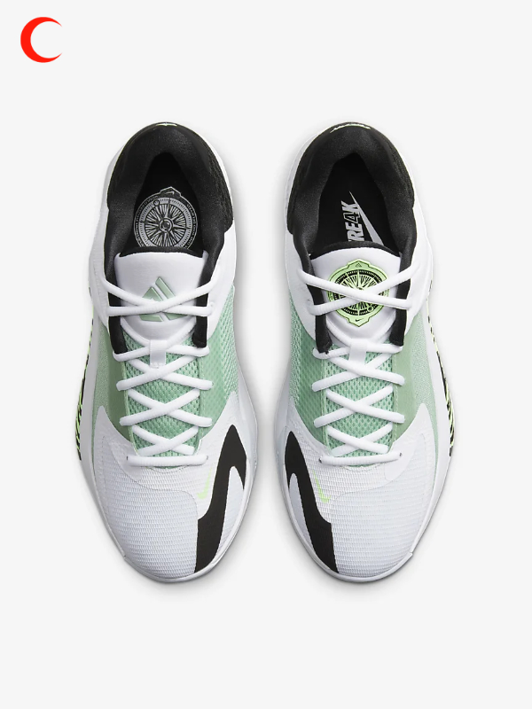 کتونی اورجینال مردانه نایک زوم فریک 4 Nike Zoom Freak 4 White And Green