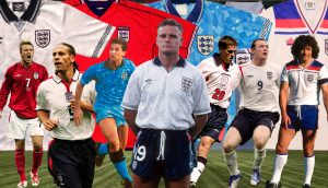 10 کیت مهم تیم ملی فوتبال انگلیس