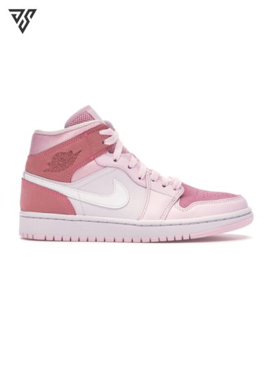 کتونی زنانه نایک ایر جردن 1 دیجیتال پینک Nike Air Jordan 1 High Digital Pink