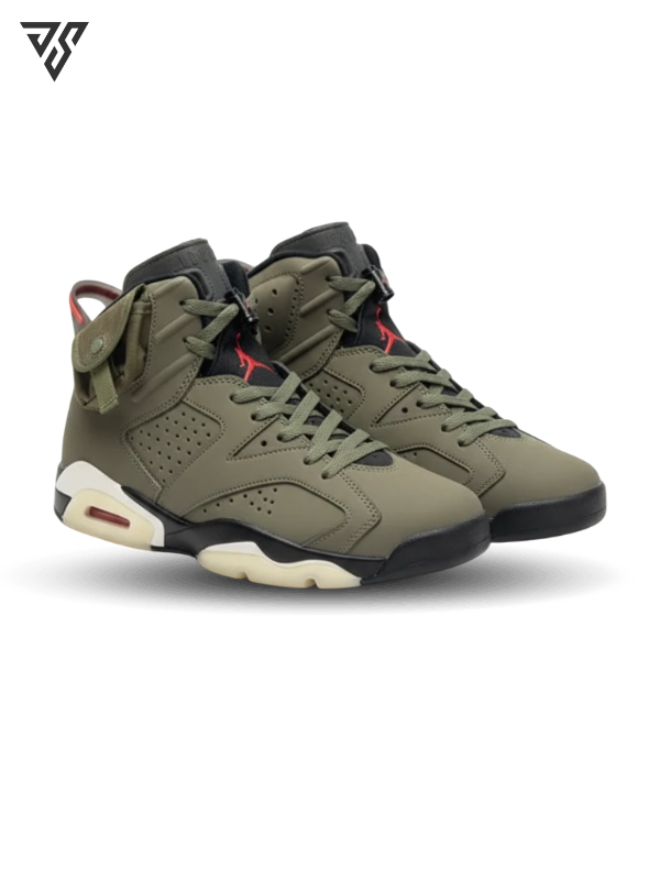 کتونی مردانه نایک ایر جردن 6 رترو تراویس اسکات سبز Nike Air Jordan 6 Retro Travis Scott کتونی مردانه نایک ایر جردن 6 رترو تراویس اسکات سبز Nike Air Jordan 6 Retro Travis Scott
