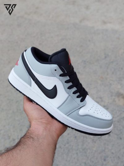 کتونی نایک ایر جردن 1 Nike Air Jordan 1 Low Light Smoke Gray