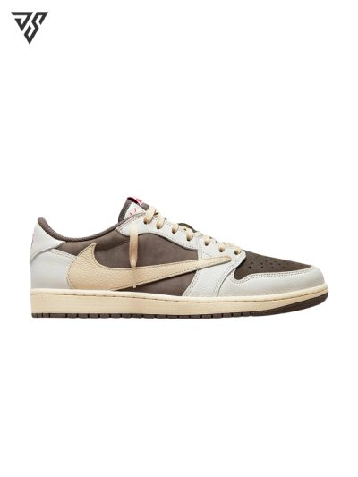 کتونی مردانه نایک ایر جردن 1 تراویس اسکات Nike Air Jordan 1 Retro Low Travis Scott Reverse Mocha