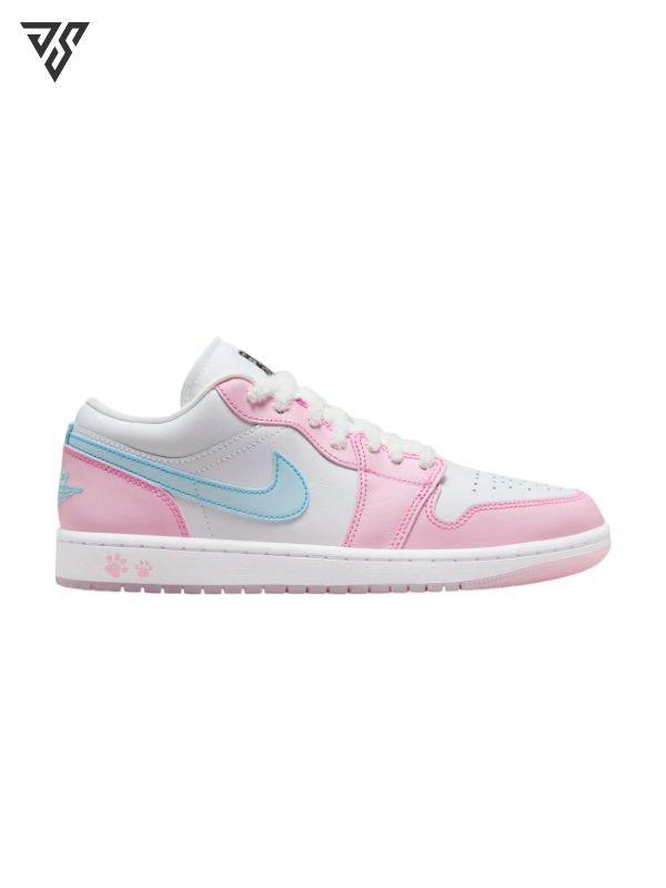 کتونی زنانه نایک ایر جردن 1 ( Nike Air Jordan 1 Low SE Paw Print Pink ) کتونی زنانه نایک ایر جردن 1 ( Nike Air Jordan 1 Low SE Paw Print Pink )