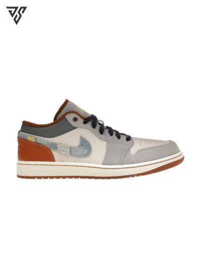 کتونی نایک ایر جردن 1 فانتوم دنیم ( Nike Air Jordan 1 Low SE Phantom Denim )