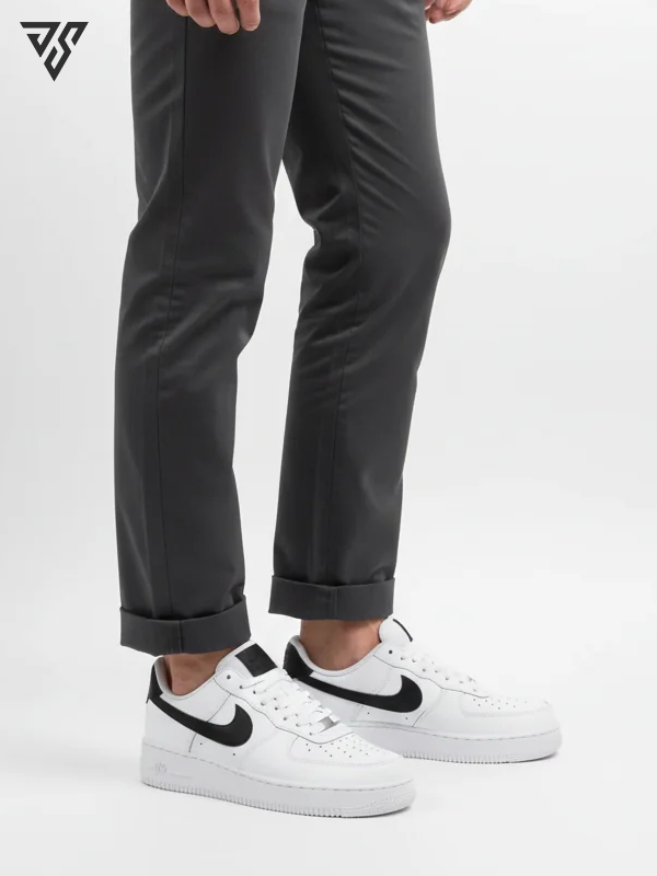 کتونی نایک ایر فورس 1 سفید مشکی Nike Air Force 1 Low کتونی نایک ایر فورس 1 سفید مشکی Nike Air Force 1 Low