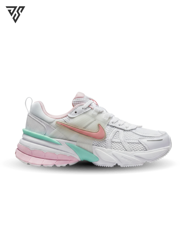 کتونی زنانه نایک وی تو کی ران سفید صورتی ( Nike V2K Run ) کتونی زنانه نایک وی تو کی ران سفید صورتی ( Nike V2K Run )