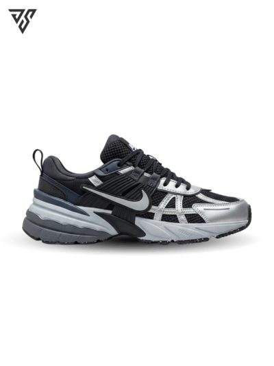 کتونی نایک وی تو کی ران مشکی نقره ای ( Nike V2K Run )