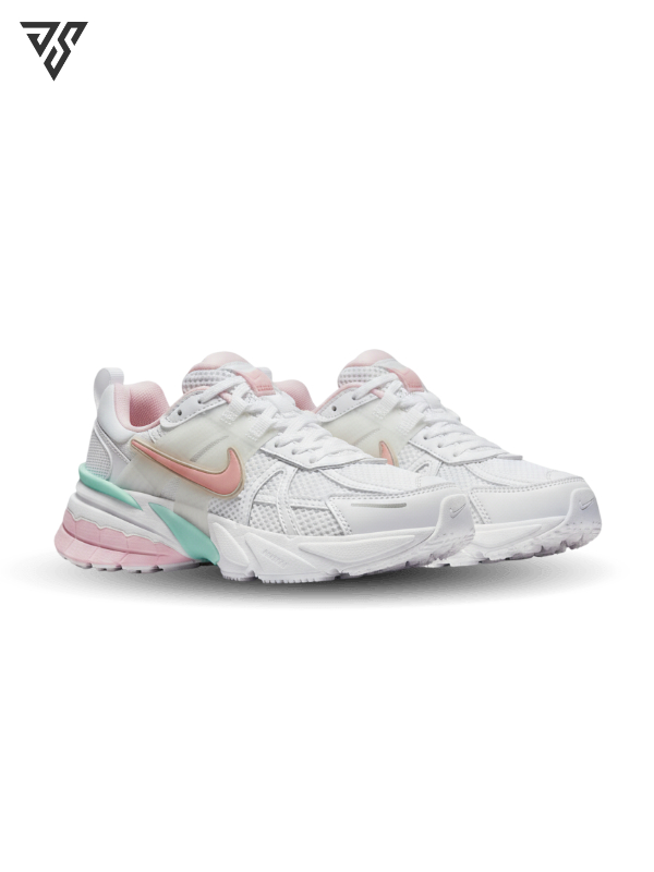 کتونی زنانه نایک وی تو کی ران سفید صورتی ( Nike V2K Run ) کتونی زنانه نایک وی تو کی ران سفید صورتی ( Nike V2K Run )