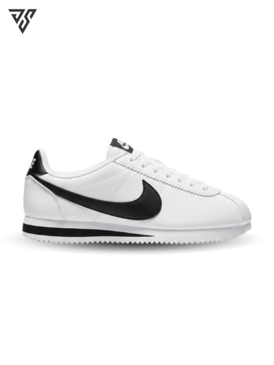 کتونی نایک کورتز سفید مشکی ( Nike Cortez )