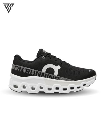 کتونی آن رانینگ کلود مانستر مشکی سفید ( On Running Cloudmonster )