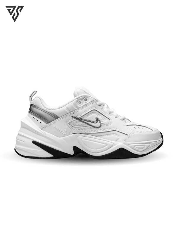 کتونی زنانه نایک تکنو سفید طوسی Nike M2K Tekno کتونی زنانه نایک تکنو سفید طوسی Nike M2K Tekno