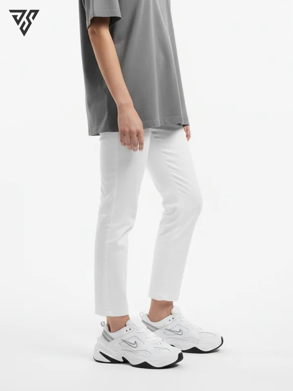 کتونی زنانه نایک تکنو سفید طوسی Nike M2K Tekno کتونی زنانه نایک تکنو سفید طوسی Nike M2K Tekno