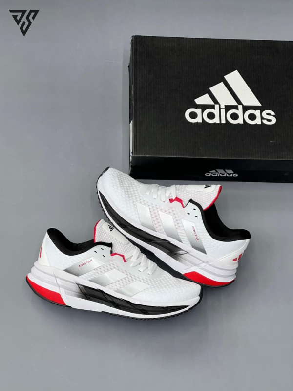 کتونی پیاده روی مردانه آدیداس آدیستار 3 سفید قرمز ( Adidas Adistar 3 ) کتونی پیاده روی مردانه آدیداس آدیستار 3 سفید قرمز ( Adidas Adistar 3 )