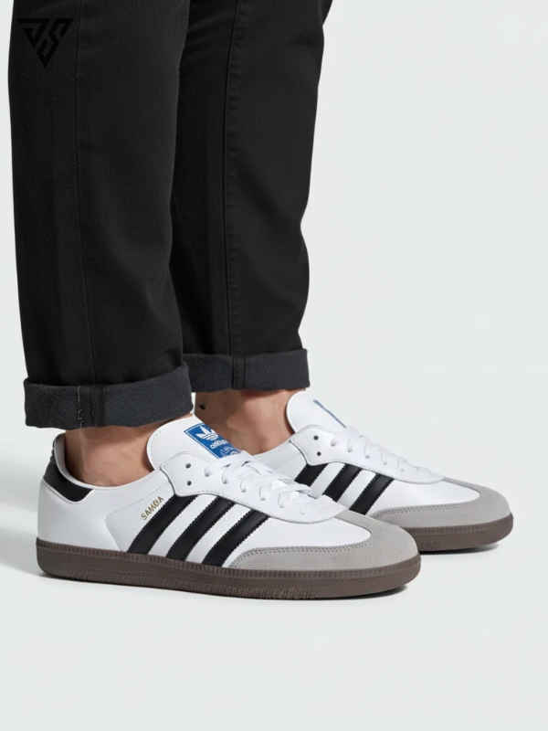 کتونی آدیداس سامبا سفید Adidas Samba کتونی آدیداس سامبا سفید Adidas Samba