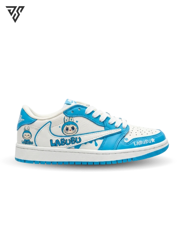 کتونی نایک ایر جردن 1 لبوبو آبی ( Nike Air Jordan 1 Low Labubu ) کتونی نایک ایر جردن 1 لبوبو آبی ( Nike Air Jordan 1 Low Labubu )