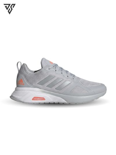 کتونی پیاده روی آدیداس کلود فوم طوسی ( Adidas Cloudfoam )