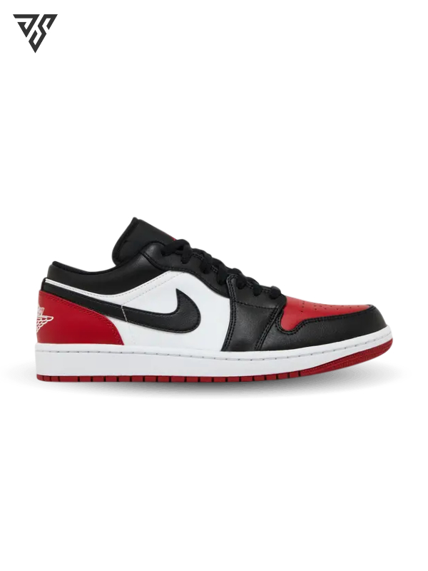 کتونی مردانه نایک ایر جردن 1 مشکی قرمز ( Nike Air Jordan Low Bred Toe ) کتونی مردانه نایک ایر جردن 1 مشکی قرمز ( Nike Air Jordan Low Bred Toe )