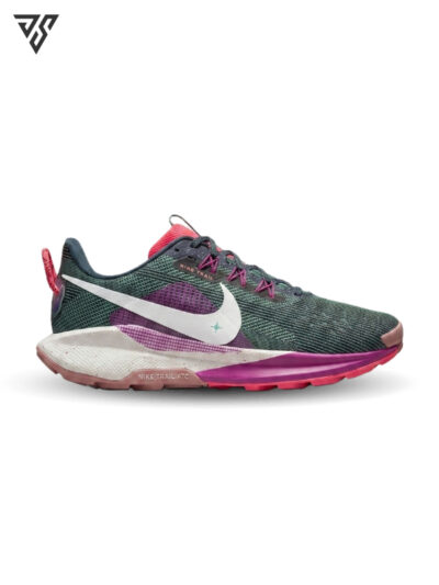 کتونی زنانه نایک پگاسوس تریل 5 سبز بنفش ( Nike Pegasus Trail 5 )
