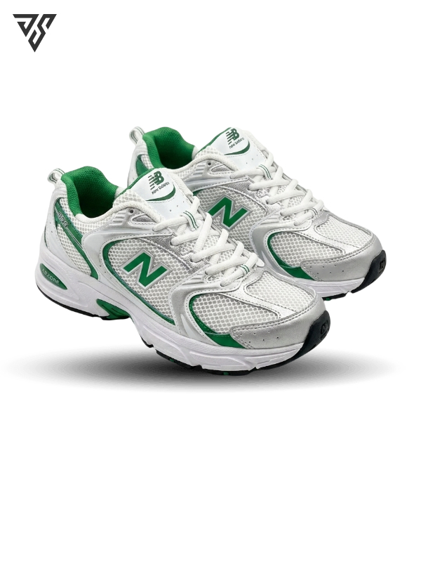کتونی پیاده روی نیو بالانس 530 سفید سبز ( New Balance 530 ) کتونی پیاده روی نیو بالانس 530 سفید سبز ( New Balance 530 )