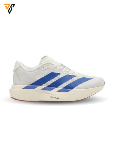 کتونی رانینگ آدیداس آدیزیرو ایوو اس ال سفید آبی ( Adidas Adizero EVO SL )