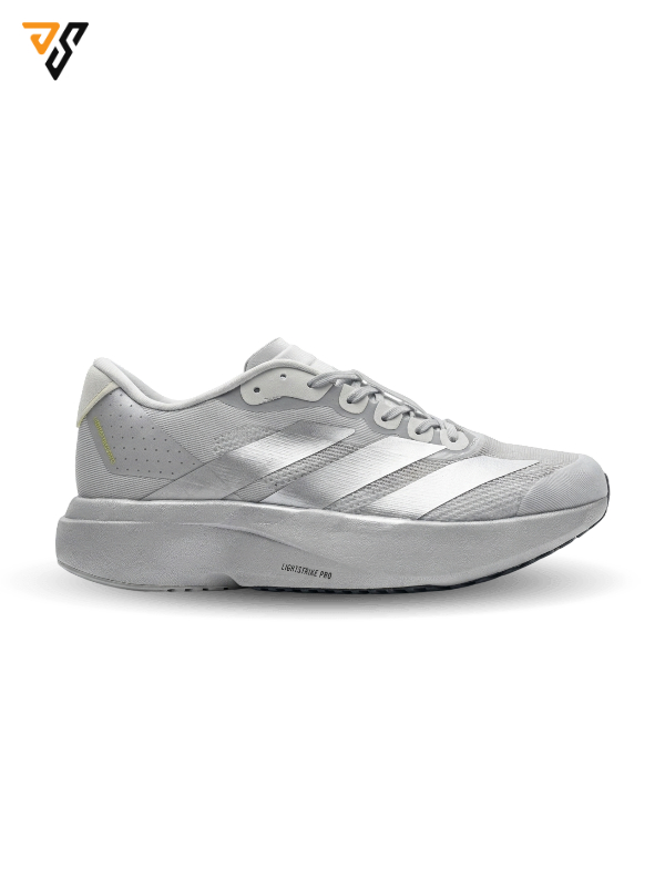 کتونی رانینگ مردانه آدیداس آدیزیرو ایوو اس ال طوسی نقره ای ( Adidas Adizero EVO SL )
