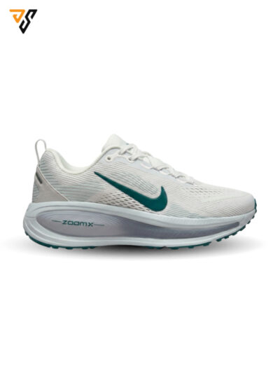 کتونی زنانه نایک وومرو 18 سفید سبز ( Nike Vomero 18 )